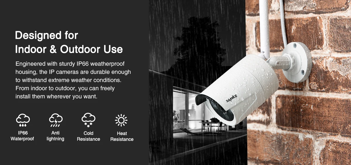 SANNCE 8CH Беспроводная NVR CCTV система 1080P IP камера wifi Всепогодная ИК ночного видения CCTV домашняя камера безопасности комплект видеонаблюдения