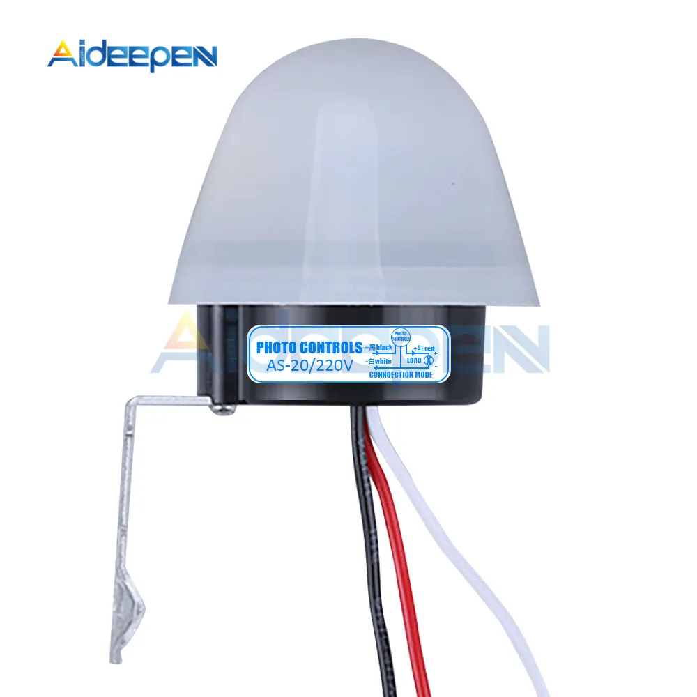 Фотоэлемент с автоматическим включением и выключением 110 В переменного тока 220
