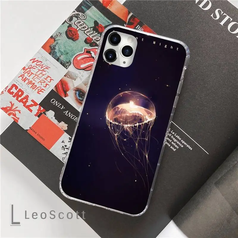 

Jellyfish Phone Case For iphone 12 5 5s 5c se 6 6s 7 8 plus x xs xr 11 pro max mini