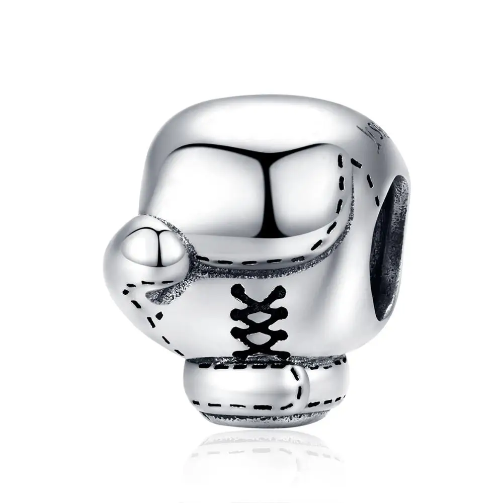 sn1325 INBEAUT Лидер продаж 925 пробы серебро Ловец снов подвеска Крыло ангела fit Pandora браслет Сердце Дерево цветение Королевский флаг бусины - Цвет: sn1325