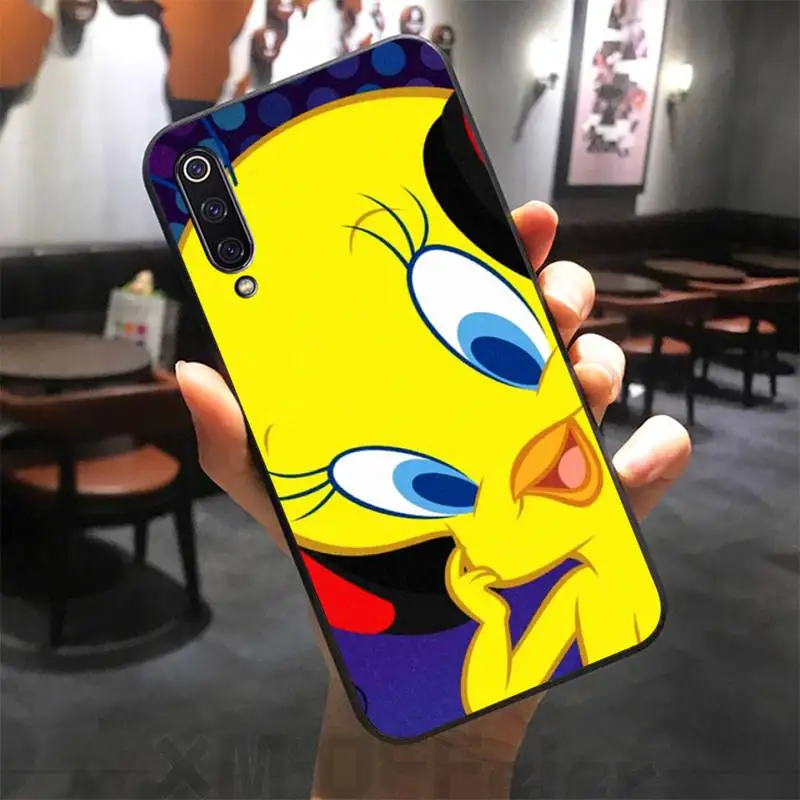 

Colorful Cute Tweety bird Phone Case For Xiaomi Mi 9 9T CC9 CC9E 8 SE Pro A2 Lite 6X 5 A3 A1 Max Mix 2 3