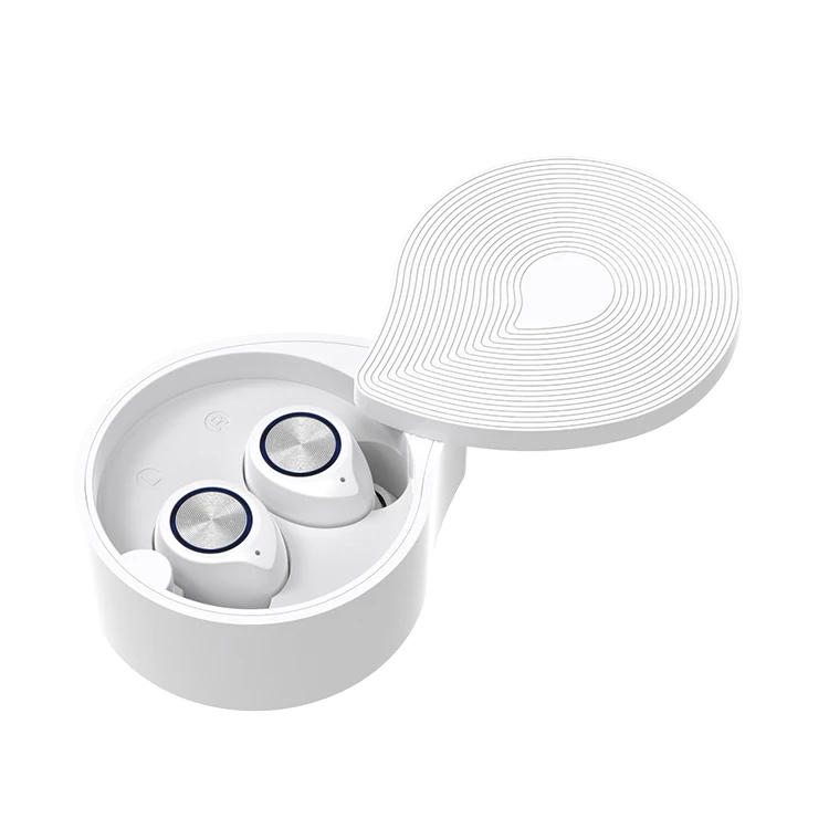 GOOJODOQ TW70 TWS беспроводные Bluetooth наушники IPX5 гарнитура HIFI 5,0 стерео Bluetooth наушники с двойным микрофоном - Цвет: Белый