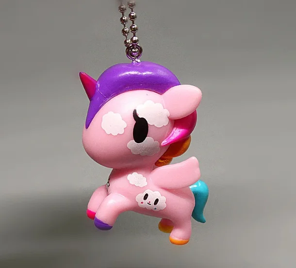 1 шт. 7 см Радуга Tokidoki Единорог Русалка фигурка кукла мини японский мультфильм Девушки Коллекция kawaii лошадь игрушка d10