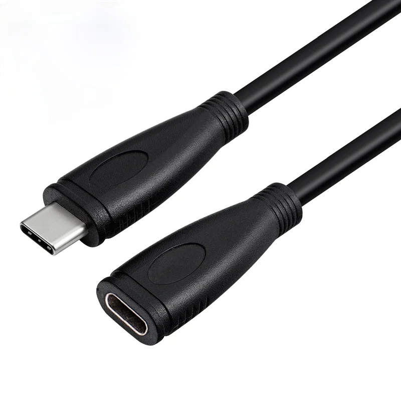 

100W PD 5A Type C Extension Cable 4K @60Hz USB-C USB3.1 Gen 2 10Gbps Extender Cord for Macbook Pro Nintend Switch SAMSUNG S20+