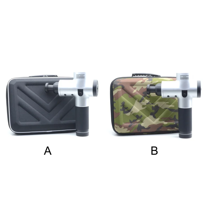 

Portable Carrying Case For Hyperice Hypervolt Massage Gun 5 Slots Travel Storage Box Waterproof Scratch Proof Anti Shock Protect