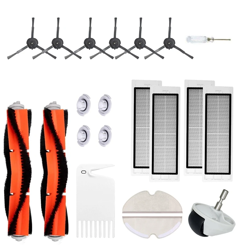 Top Sale Replacement Main Brushes HEPA Filters Side Brush for Xiaomi Roborock S50 S51 S55 S5 1S Vacuum Cleaner Accessorie | Бытовая