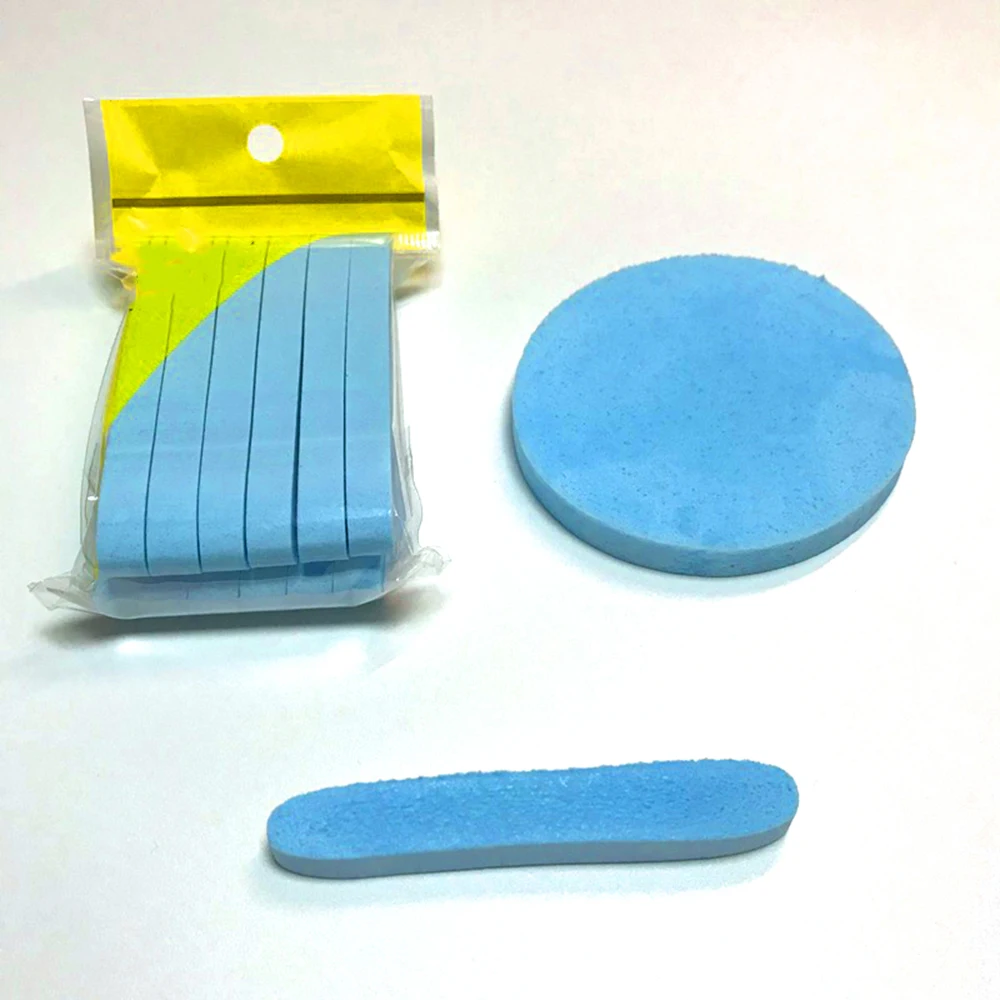 Косметическая губка для очищения лица 12 шт./пакет сжатая коврик удаления макияжа