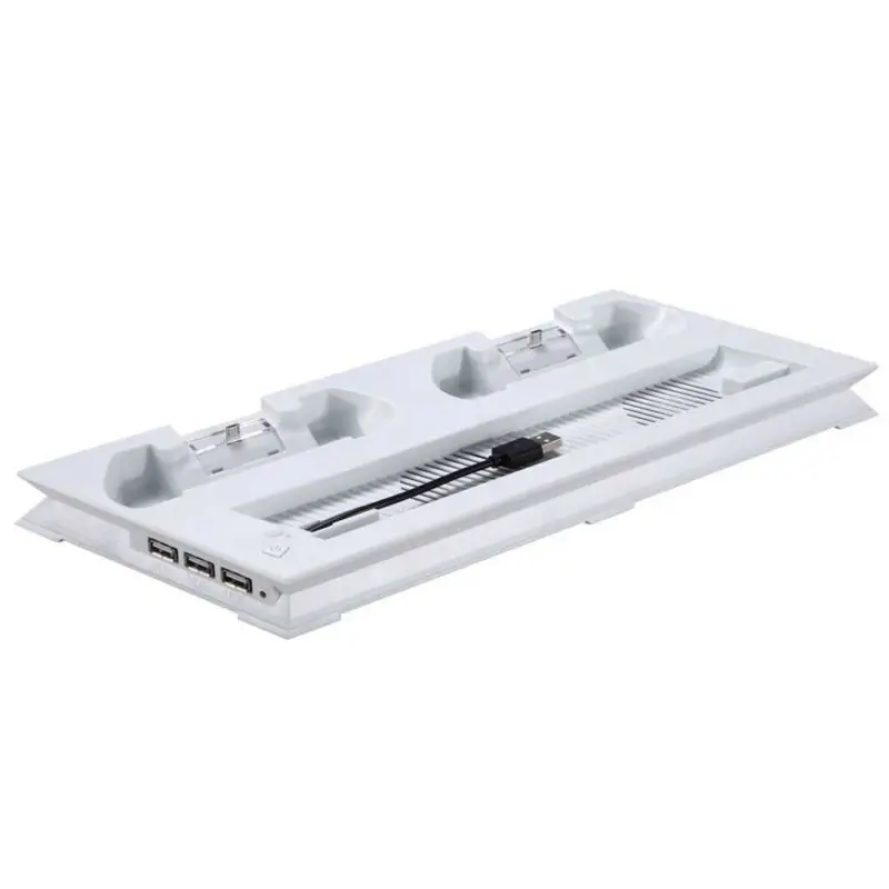 3 USB порта охлаждающий вентилятор подставка RGB светодиодный кулер Chargring Stand для