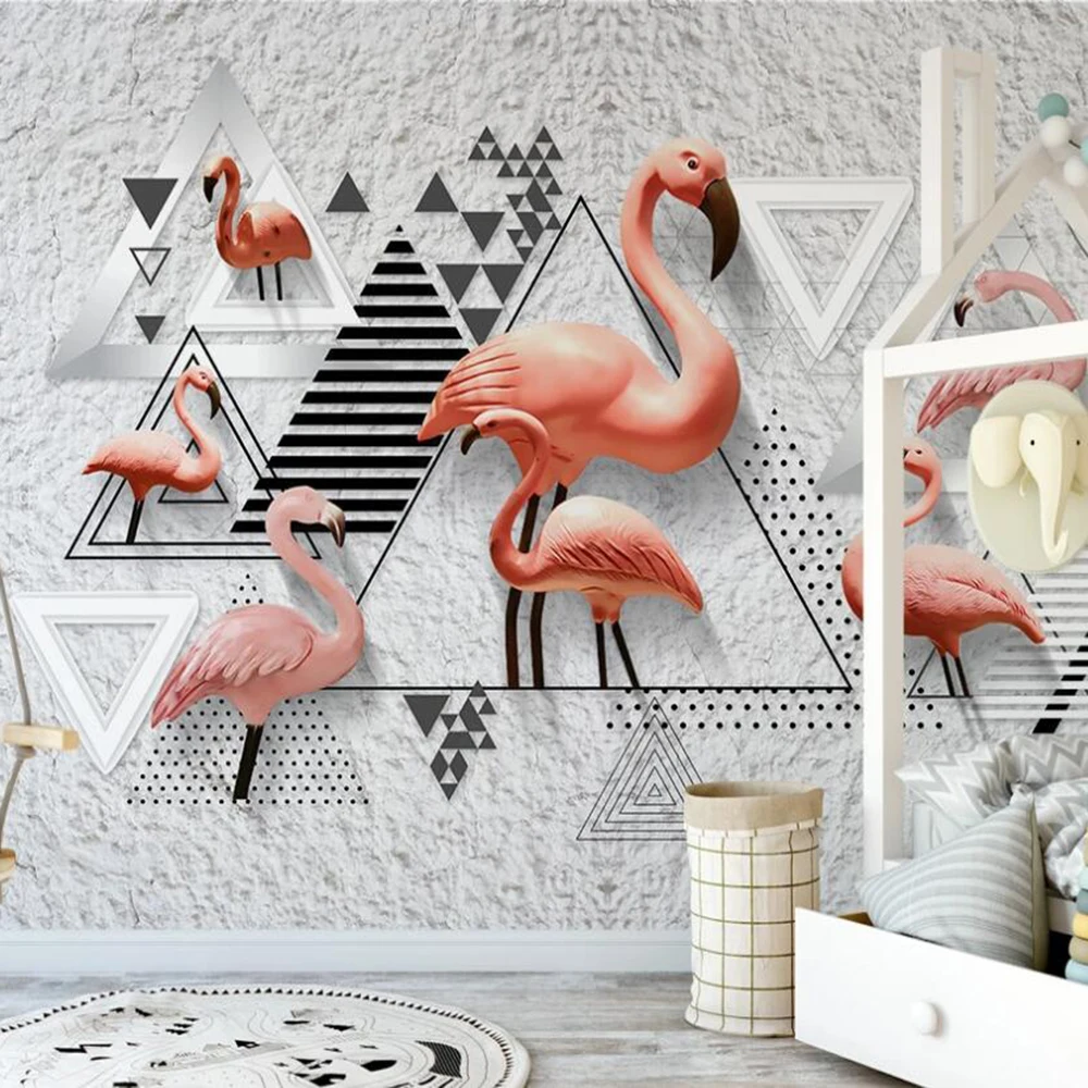 3D-обои Milofi на заказ Настенные обои в скандинавском минималистичном стиле 3D