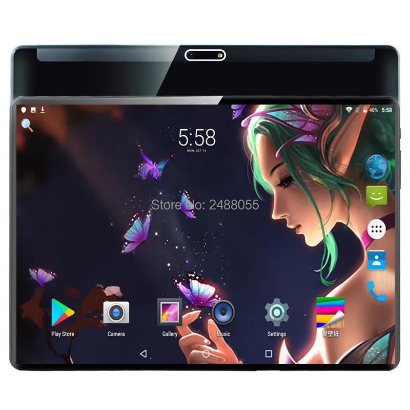 10 дюймов Android 9 0 планшет 6000 мА/ч Батарея десятиядерный Процессор 1920*1200 Full HD Дисплей