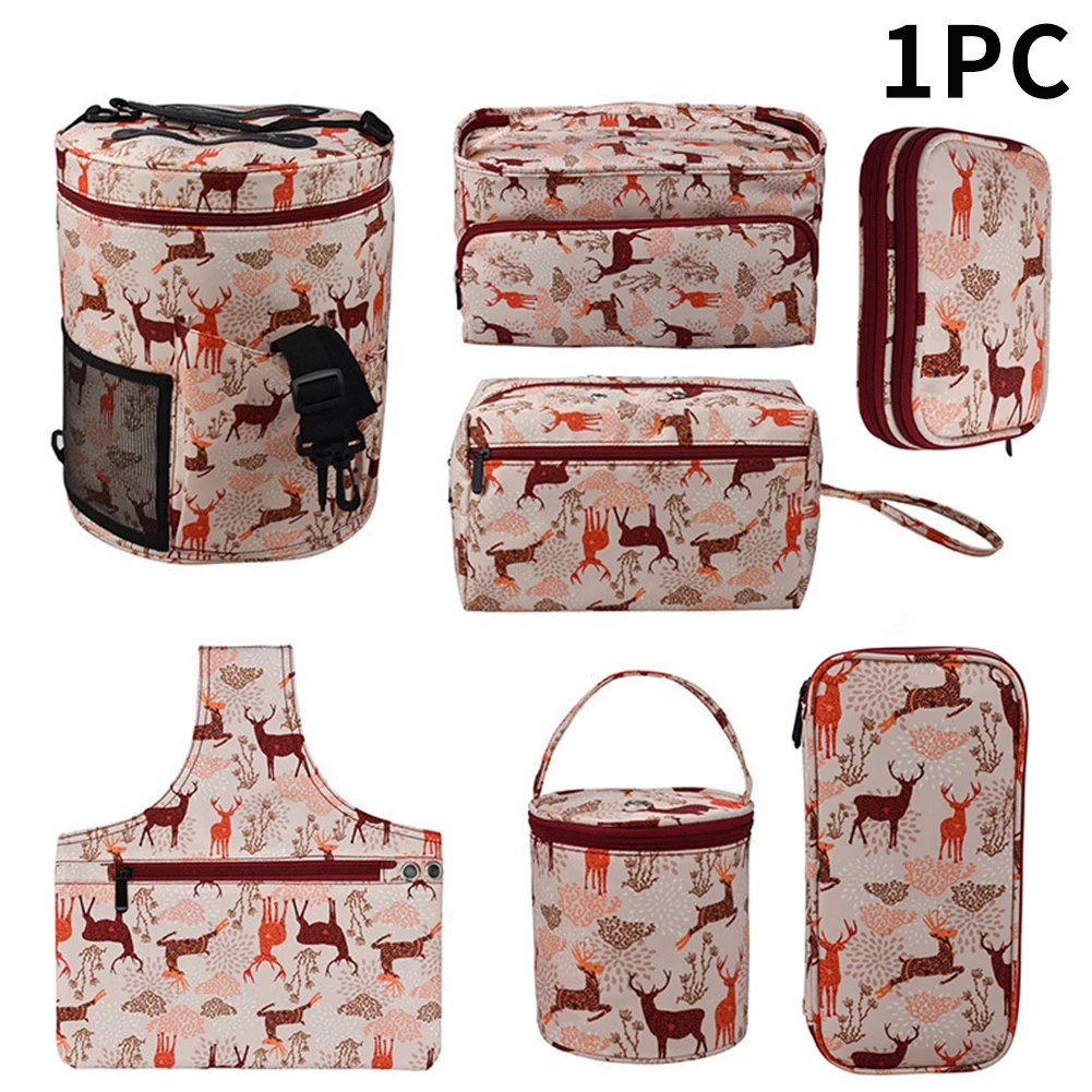 Корзина для игл, держатель, крючок для вязания крючком, сумка для хранения, инструмент для шитья, подарки, органайзер для пряжи, аксессуары для плетения