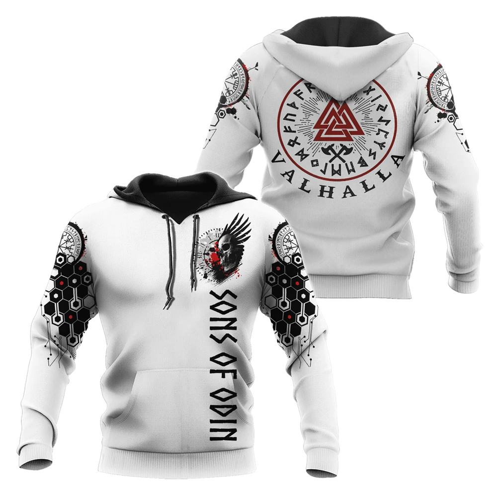 Мужская толстовка с капюшоном и 3D-принтом унисекс