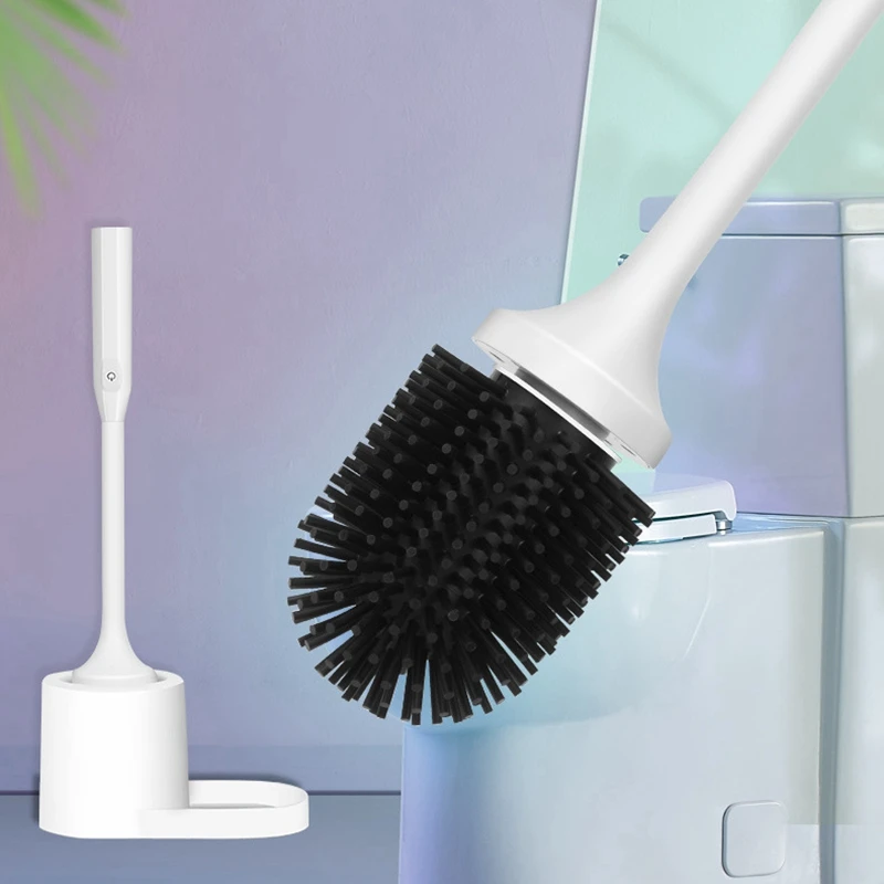 

NEW-Electric Toilet Brush Holder 29W,USB Fully Automatic Cleaning Replaceable Brushs Wall Floor Mount for Bathroom Cleaner