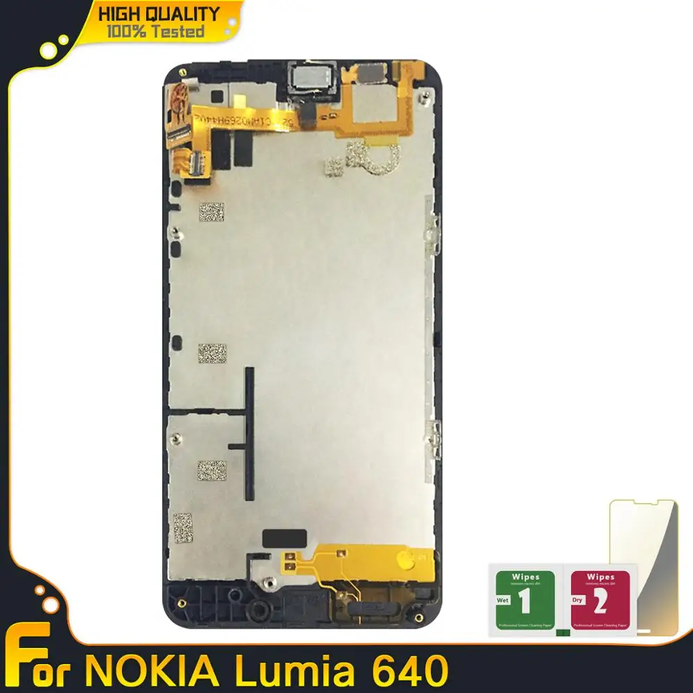 Новый ЖК дисплей сенсорный экран дигитайзер сборка LCDs для Microsoft Nokia Lumia 640 RM 1075 1077