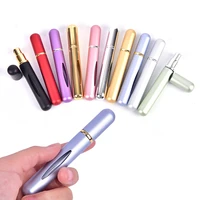mini 5ml container aluminum refillable perfume spray bottle portable travel empty cosmetic containers perfume bottle