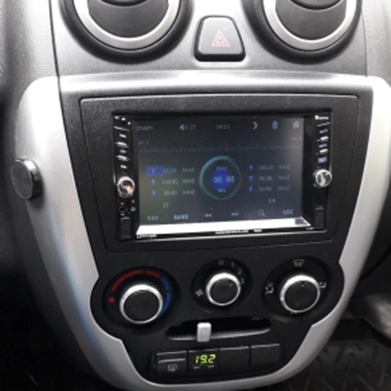2 DIN Автомобильная Радио Рамка фасция установка стерео панель для GM Шевроле Лада