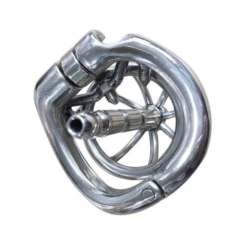 Устройство целомудрия клетка из нержавеющей стали 4 кольца на выбор noenименe_null S055