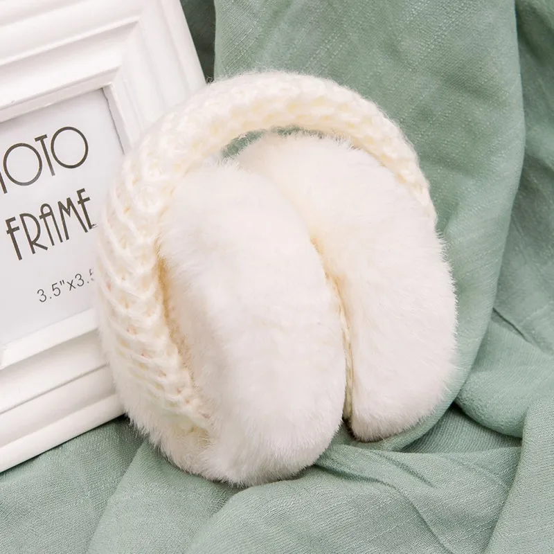 Наушники Симпатичные Теплые складные проводные наушники многофункциональные