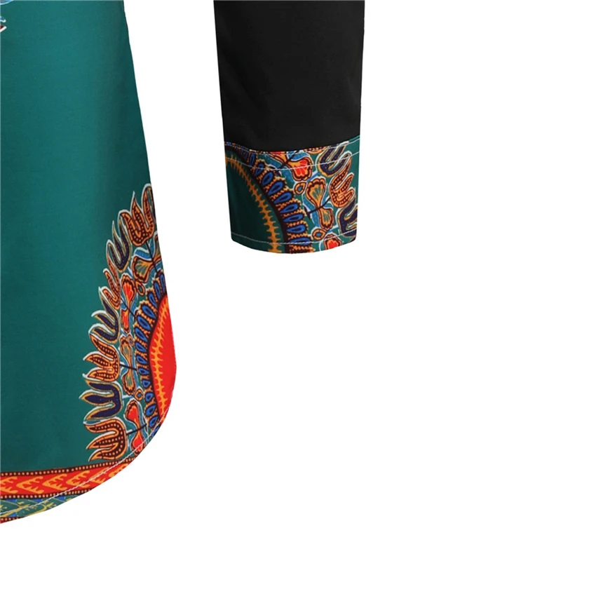 

African Clothes 2021 News Dashiki Print Top Traditional Robe Africaine African Dresses for Women/Men Hip Hop Fashion Shirts