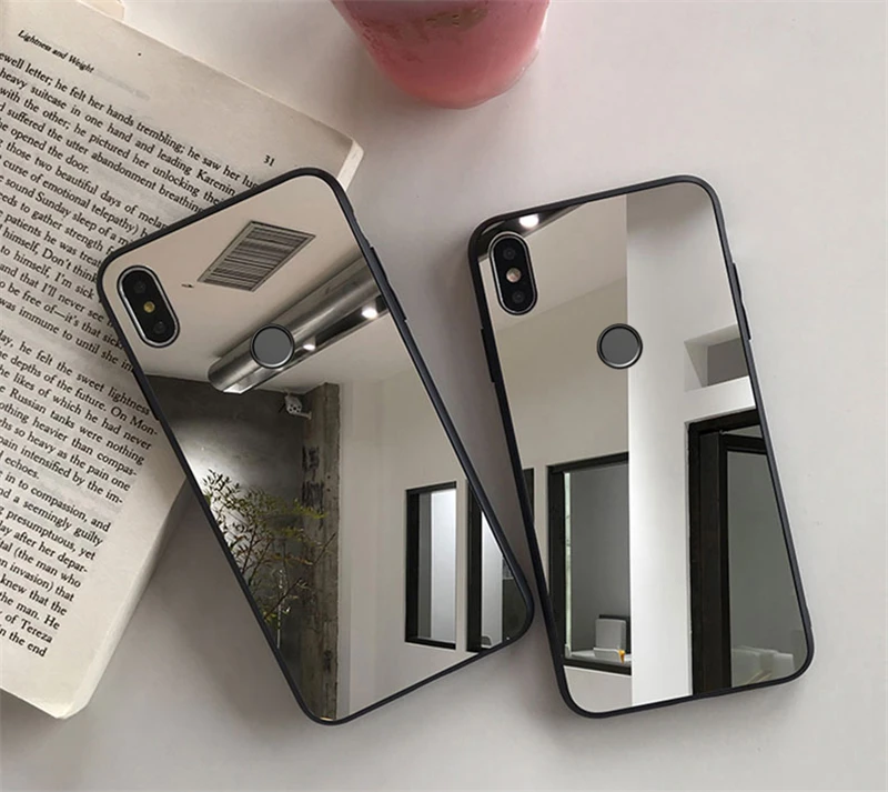 Роскошный зеркальный силиконовый чехол для Xiaomi Mi 9T 8 A1 A2 Lite F1 мягкий Redmi K20 6A 7A Note 4X 5A