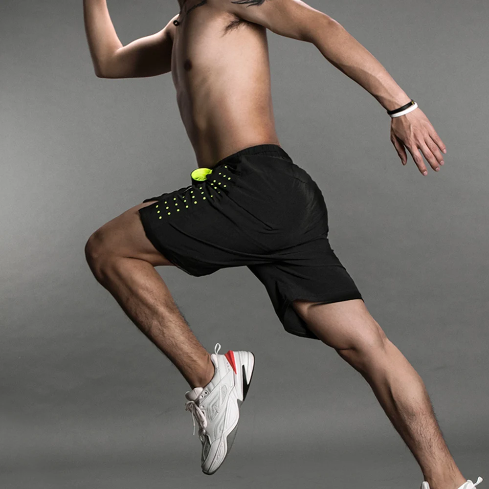 Шорты мужские для бега быстросохнущие дышащие тренировочные активного отдыха