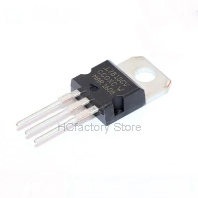 

Original 10PCS L7810CV TO220 L7810 TO-220 7810 LM7810 MC7810 7810CV voltage regulator IC Wholesale distribution list