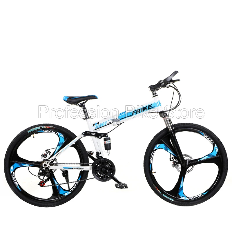 

FRIKE ATX88E2 26 Inch Wheel Adult Mountain Bike 21 Speed Men Women Sports Cycling MTB Foldable Lightweight Road Racing Bicycle