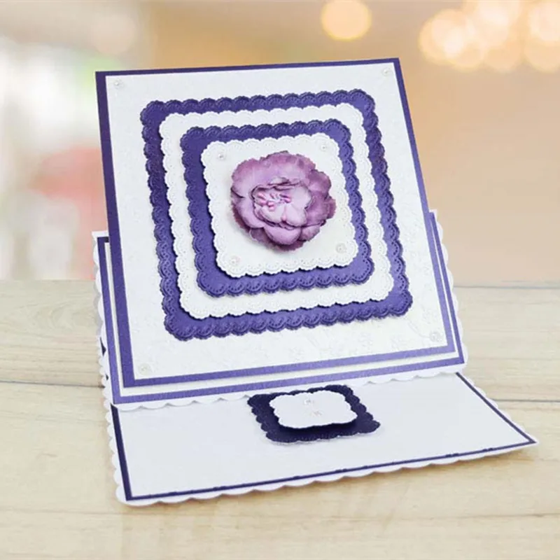 Кружевные искусственные вырезы для изготовления карт вариализированные