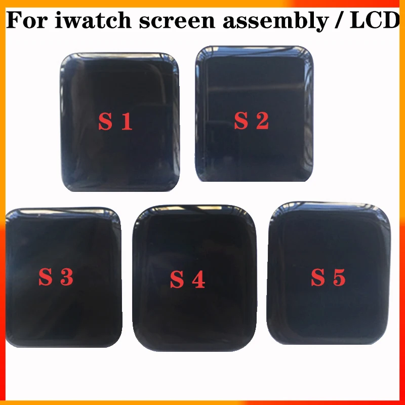 LCD For iWatch Series 1 2 3 4 5 6 LTE  GPS Display Digitizer Assembly 38mm 42mm 40mm Replacement Digitizer for Apple Watch2