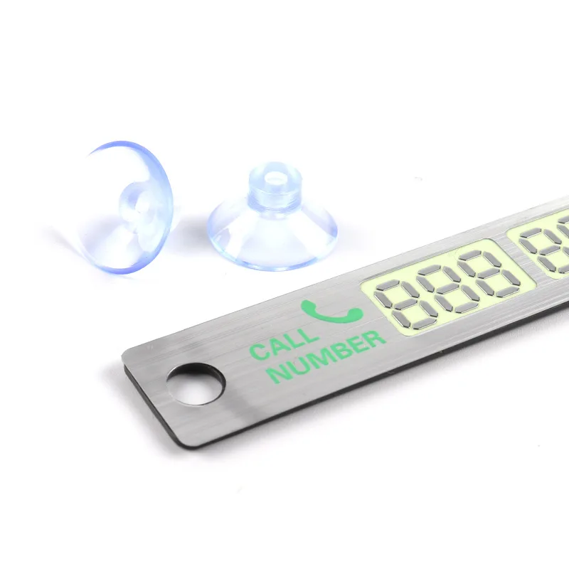 Доска для автомобильной деятельности ABS владелец мобильный телефон номер