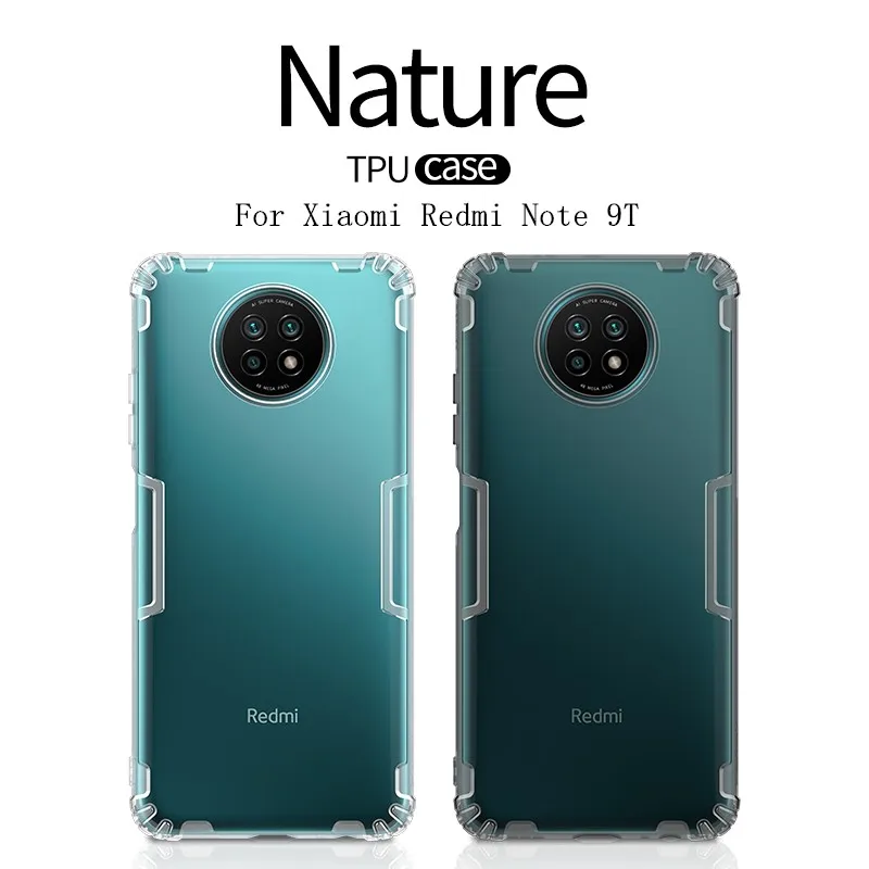 Чехол из ТПУ для Xiaomi Redmi Note 10 Pro NILLKIN Nature прозрачный силиконовый мягкий чехол