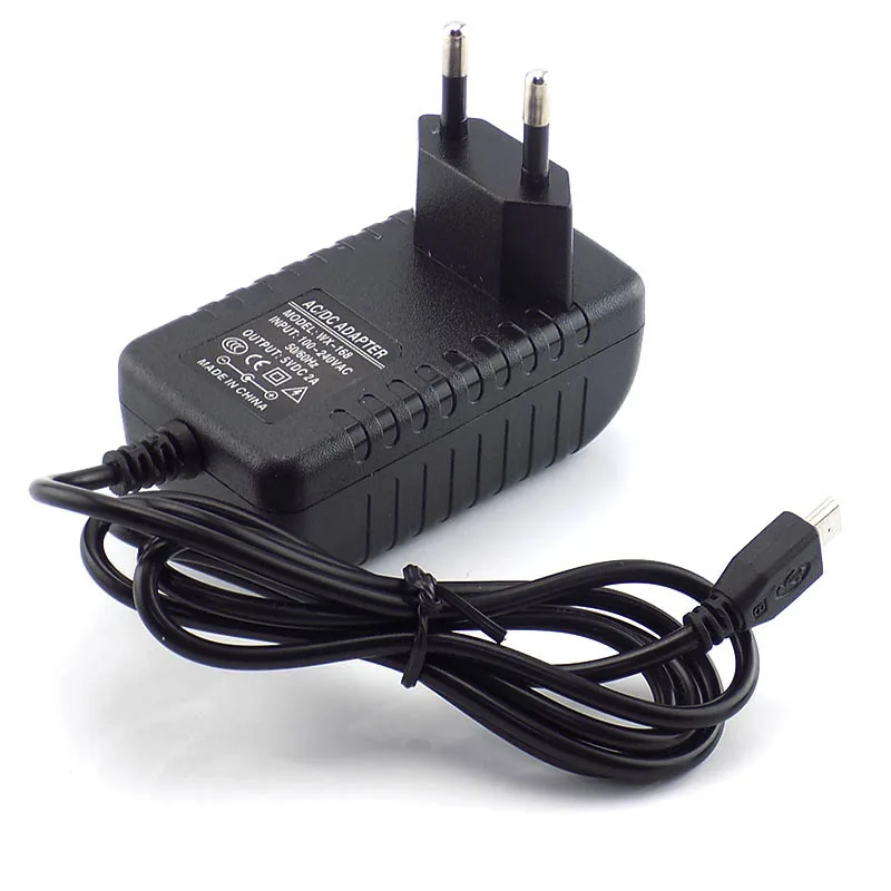 Адаптер питания Micro USB переменного тока в постоянный ток штепсельная вилка