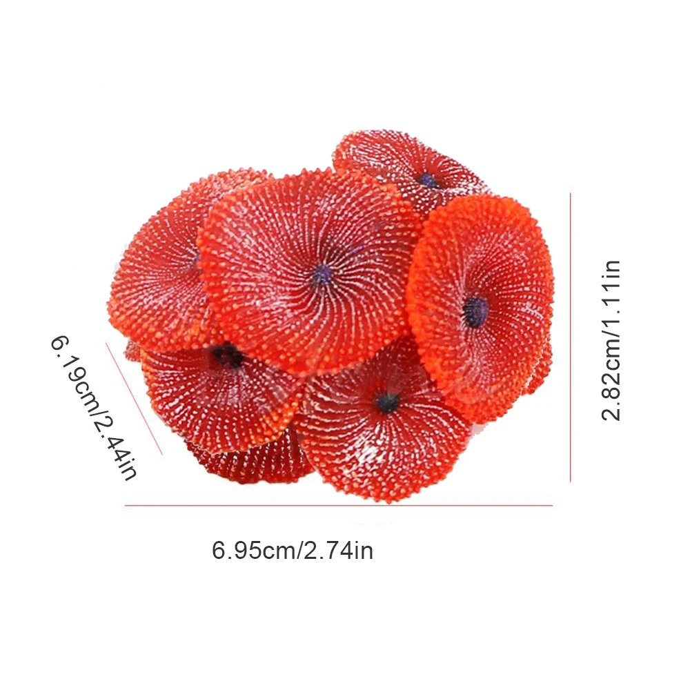 Новые искусственные смолы кораллового моря растение орнамент силиконовый