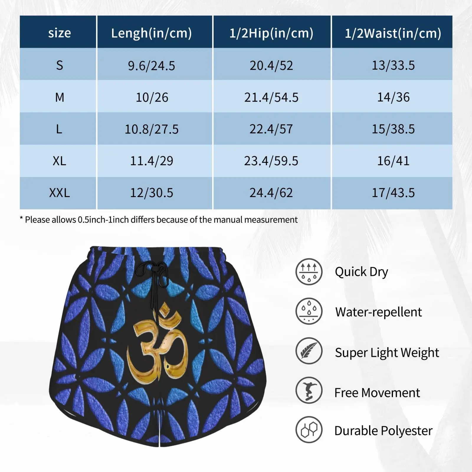 

Mandala Om Swim Shorts Women Beach Shorts Mandala Spiritual Spirituality Pattern Geometric Geometric Gerometrica