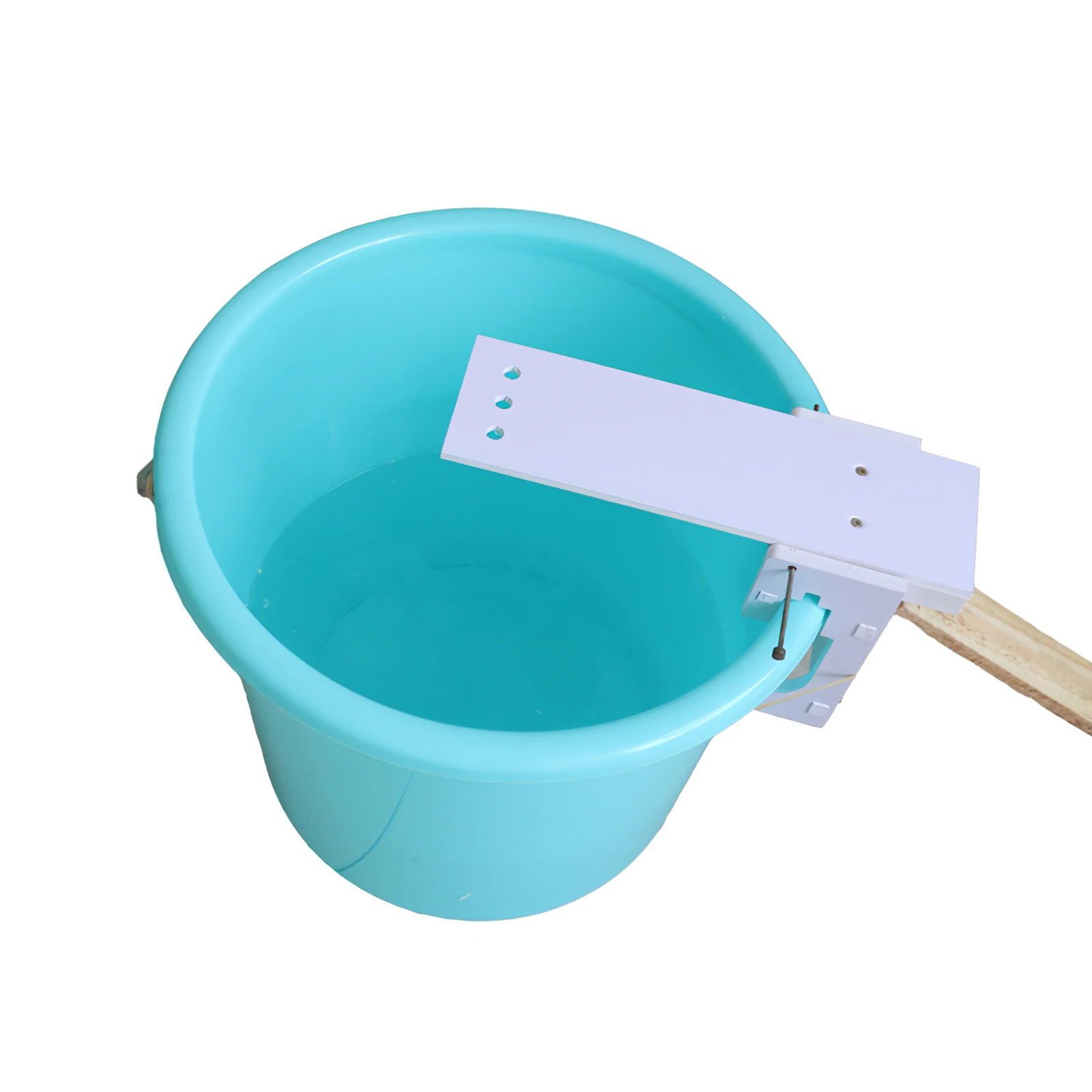 

Non-toxic Bucket Mouse Trap Wooden Rat Catcher Rat Trap Seesaw Automatic Reset Mice Killer Reusable Rodent Trap for Home Outdoor