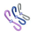 Тренажер для ног из ПВХ для занятий спортом в тренажерном зале, тренажер для тренировки мышц ног, мышц груди, талии