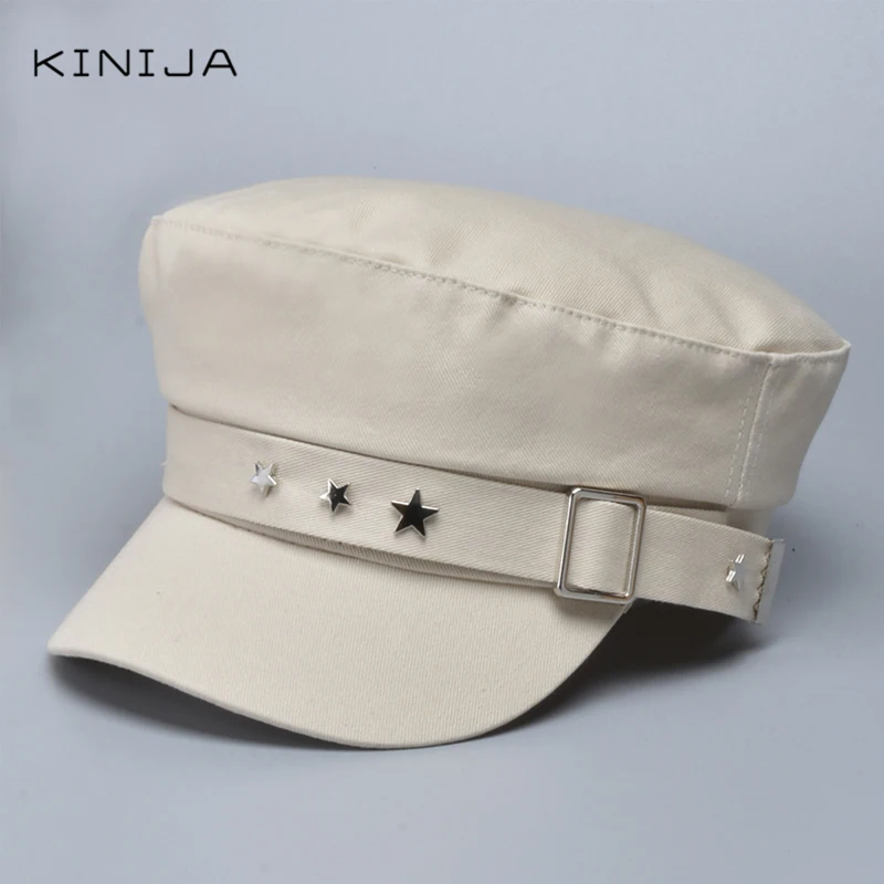 Модная шляпа в стиле панк с изображением морской тематики восьмиугольная для