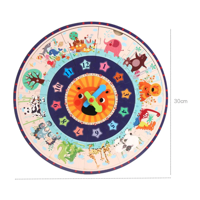 Дети 12 цифры часы игрушка Детские цветные цифровые геометрические