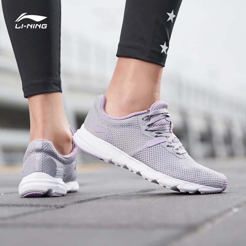 Li-Ning/Женская обувь для бега; светильник для бега; дышащая обувь для бега; Стабильная поддержка; спортивная обувь для фитнеса; кроссовки; ARBP036 XYP918