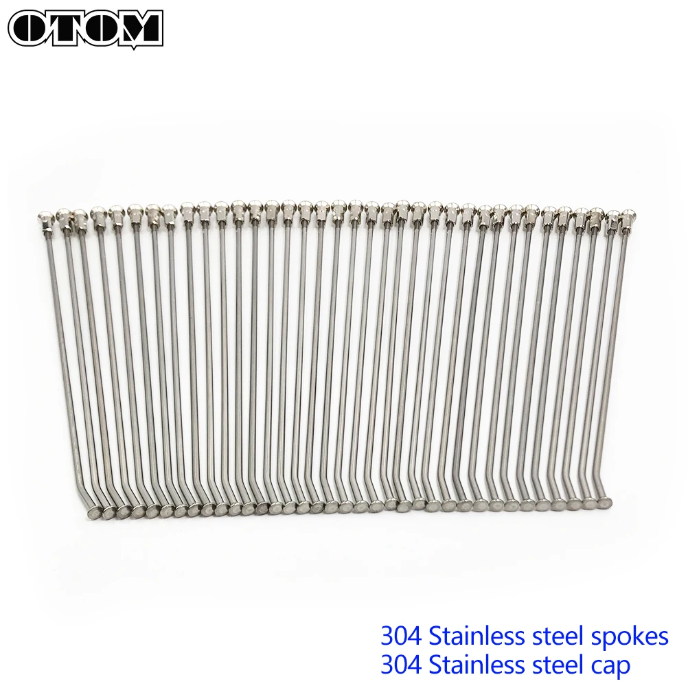 

Спицы OTOM 36 шт. для горного/шоссейного велосипеда с сосками высокопрочные проволочные лучи для обода мотоцикла HONDA CRF CR 250 450 125