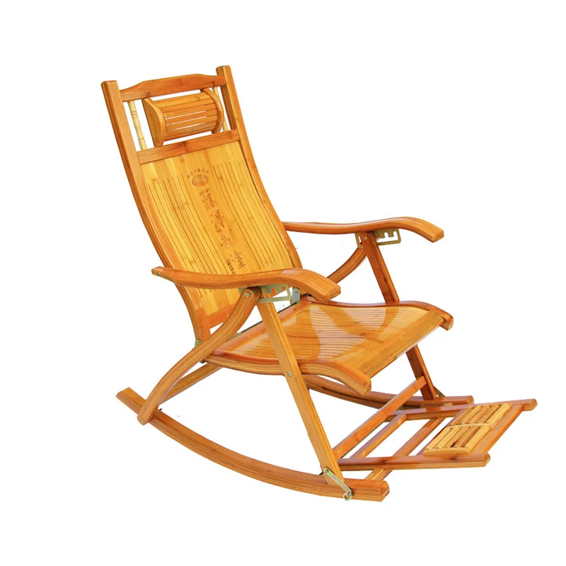 

Recliner Folding Siesta Bamboo Recliner Old Man Siesta Chair Rocking Chair Adult Cool Chair Siesta Magic Back Chair
