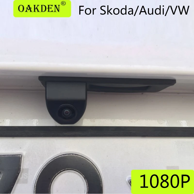 

AHD 1080P Car Rear View Camera Trunk Handle For Skoda Fabia Octavia Yeti VW Passat Roomster Rapid Superb Audi A1 Q3 A4L A3