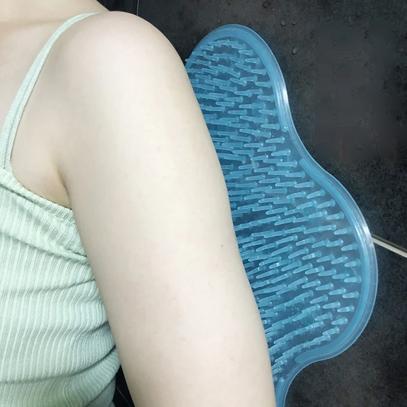 1 шт. мягкая силиконовая присоска коврик для ванной комнаты Ванна Душ щетка