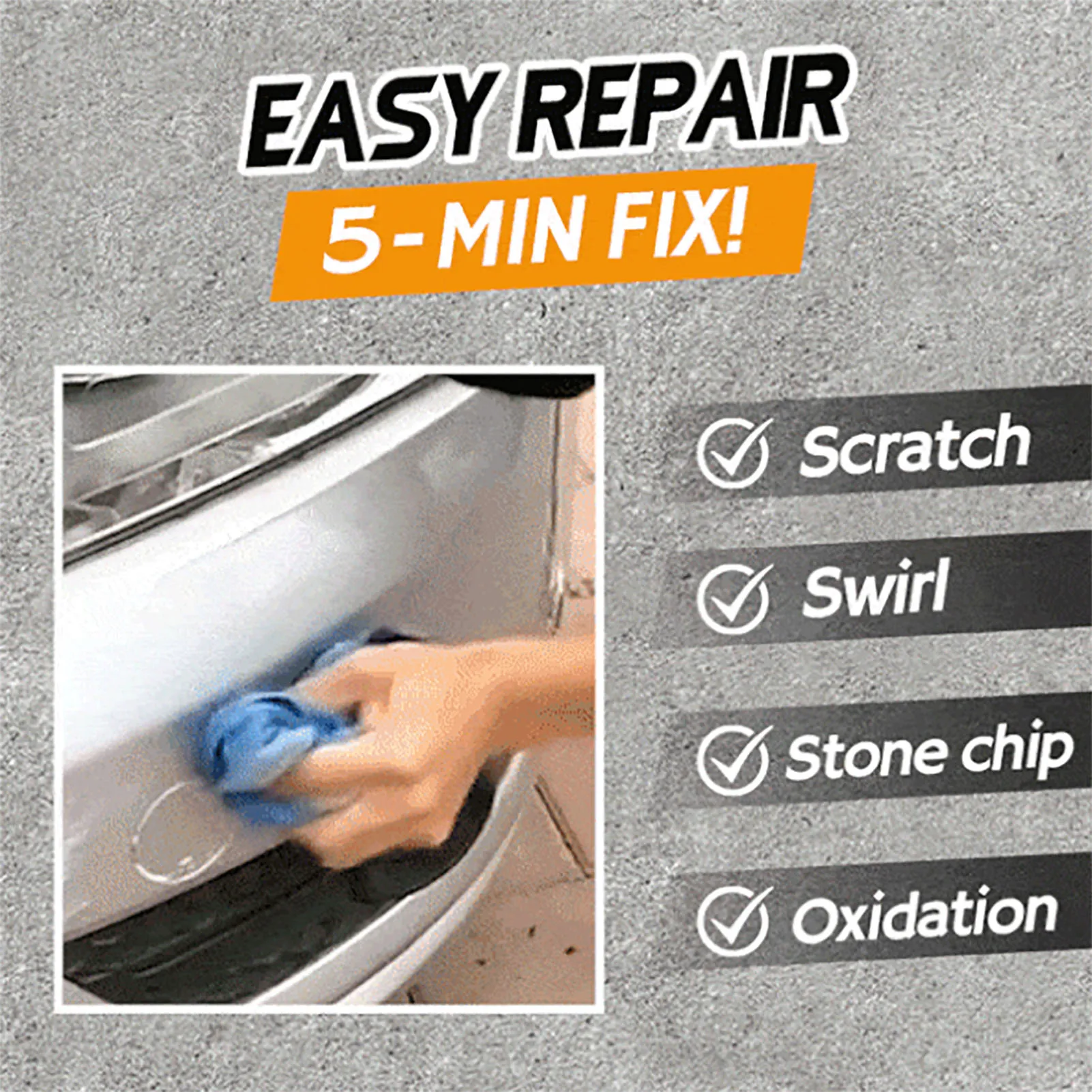 

15G Car Scratch Remover Kit Scratch Paint Care Auto Body Grinding Compound Paste Set Auto Car Polish Cleaning Paste