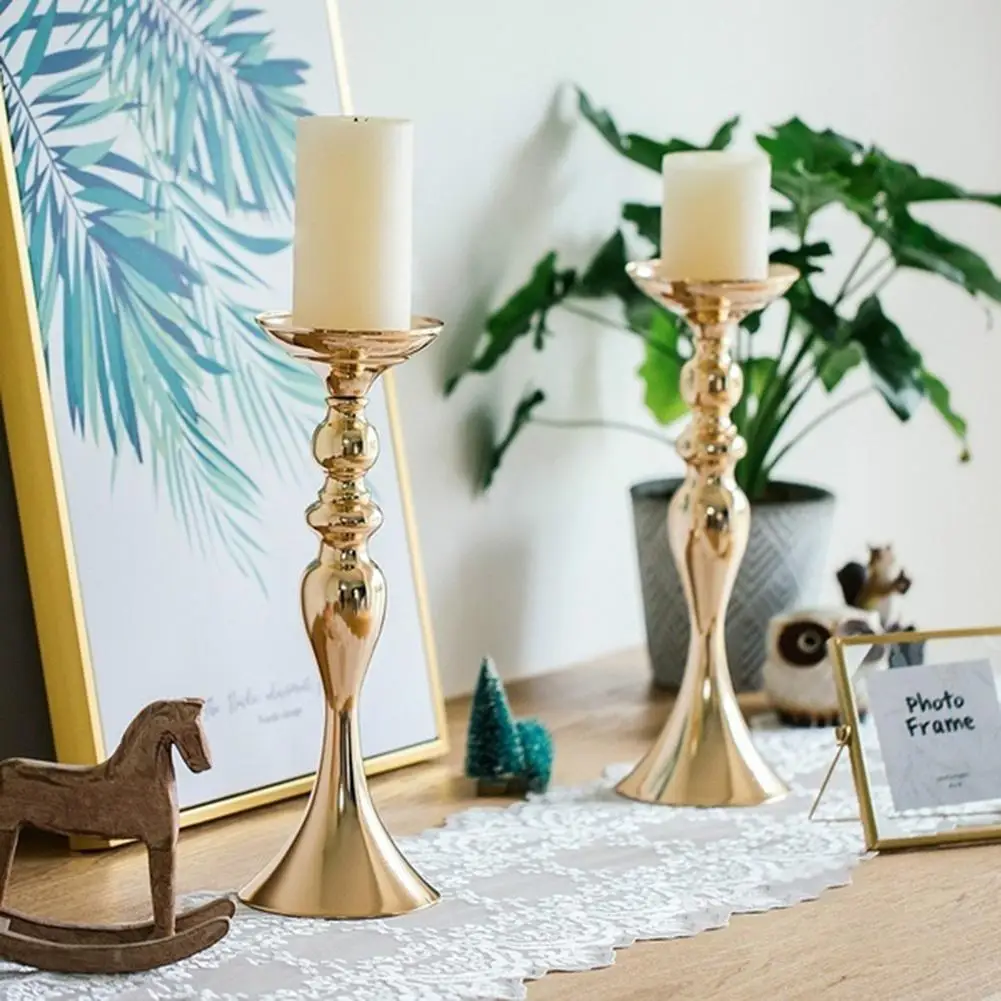 Металлический Подсвечник подставка цветы ваза подсвечник свадебный домашний