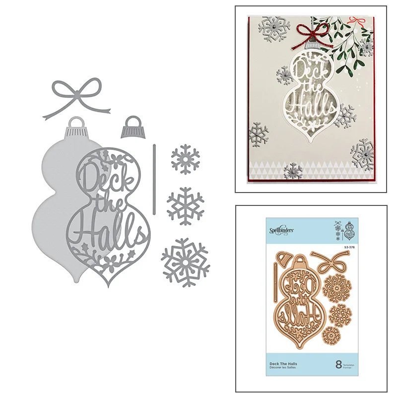 

Snowflake Gourd Lace Model Cutting Dies New Dies Scrapbooking Mold Cut Handmade Tools DIY Craft Decoration Metal Cutting Dies