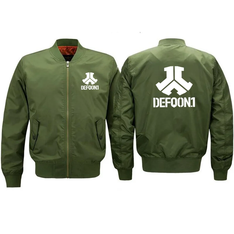 Army green-B01 Новая мужская верхняя одежда defqon 1 куртки Ma1 куртка-бомбер мужская Куртка jaqueta masculina хип-хоп Мужская уличная куртка S-6XL куртка - Цвет: Army green-B01