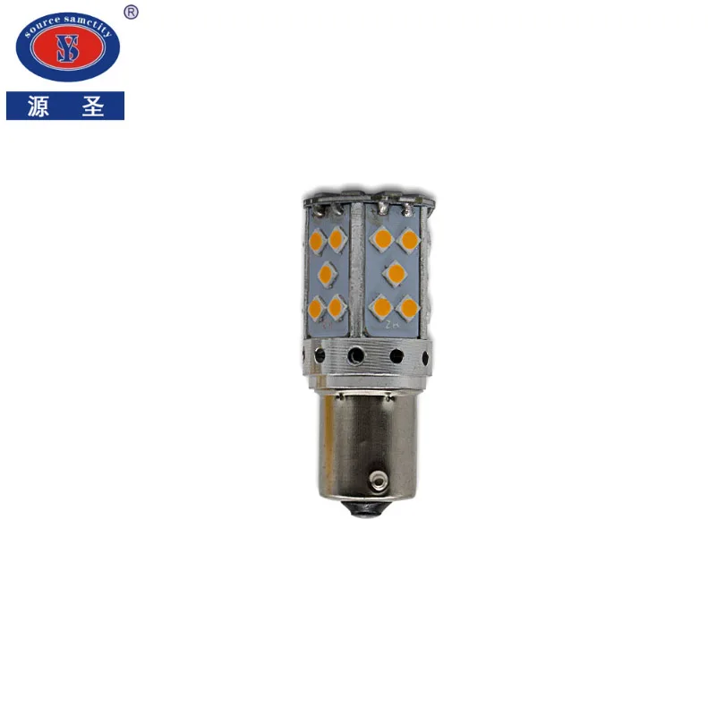 Юаньшенг T20 светодиодный 7440 W21W W21/5 Вт 35SMD лампочки Canbus 1156 светодиодный BAU15S PY21W BA15S P21W светодиодный светильник для автомобилей сигнала поворота светильник