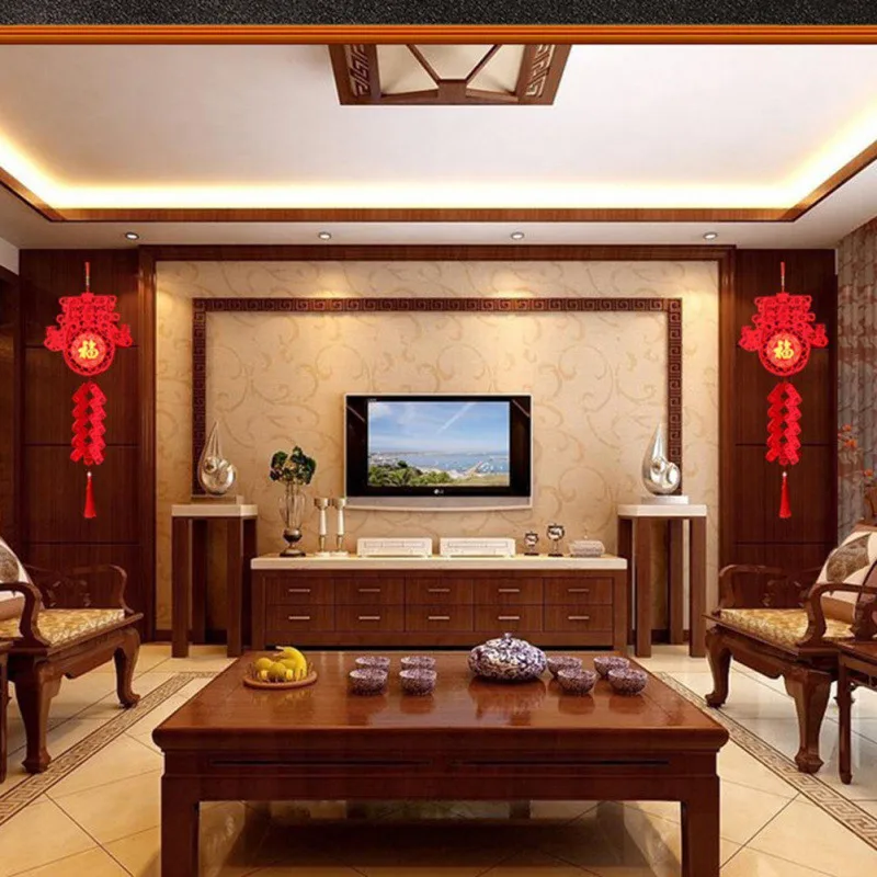 Китайский красный фонарь Весенний фестиваль Новый год традиционный