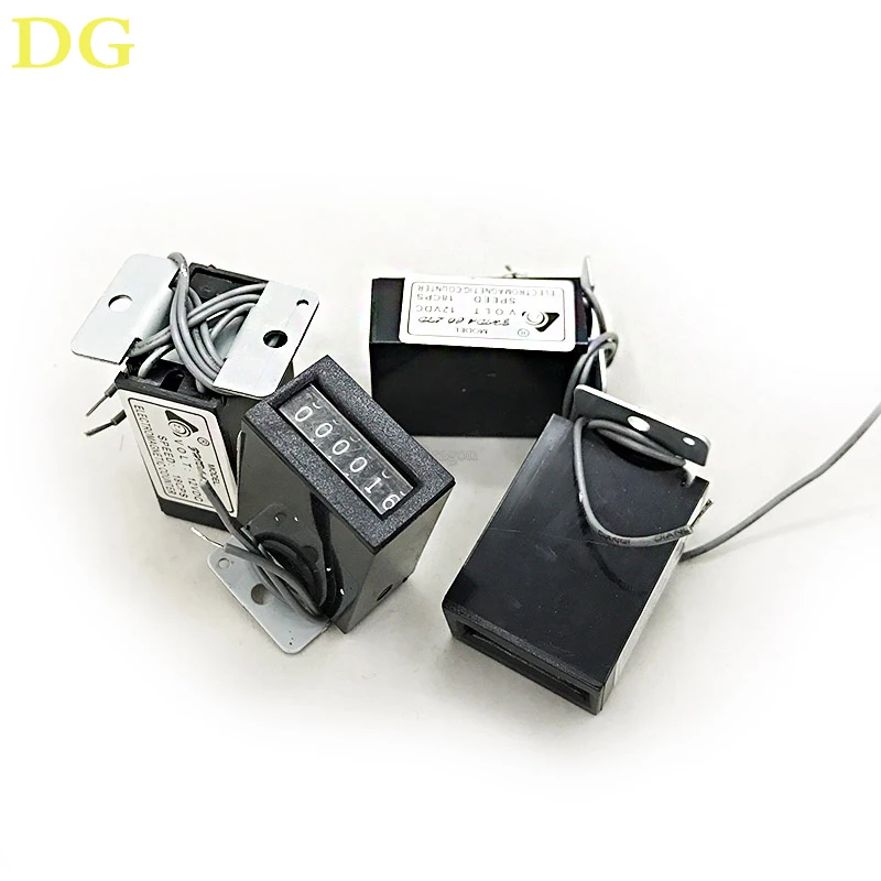 2 шт./лот 6 цифр аркадная монета счетчик 12VDC18PCS механический для крана машина